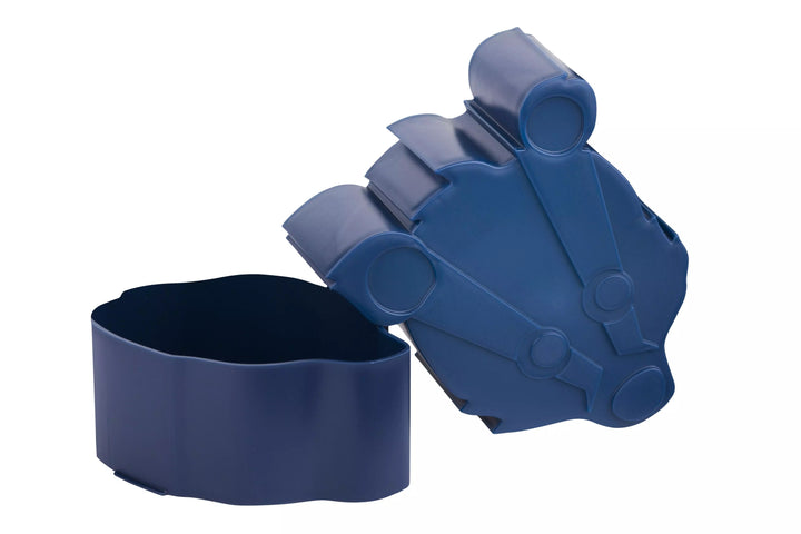 Matboks i plast, mini, Grevling (Marineblå)